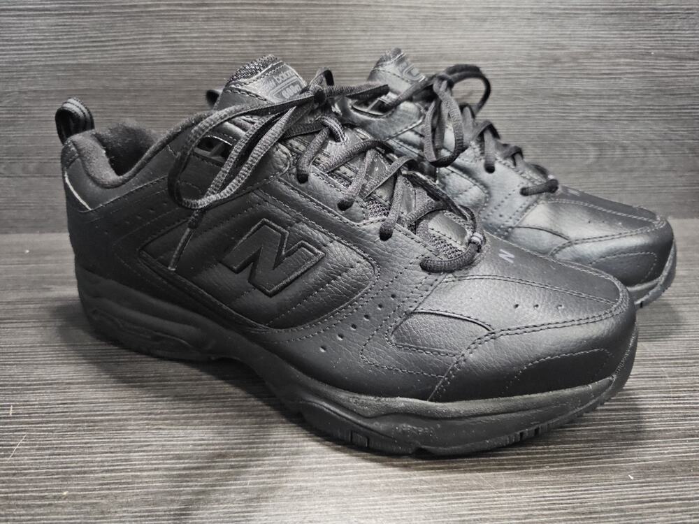 New Balance 608V2 Mens Size 13 4E MX608V2B Triple Black Slip Resistant